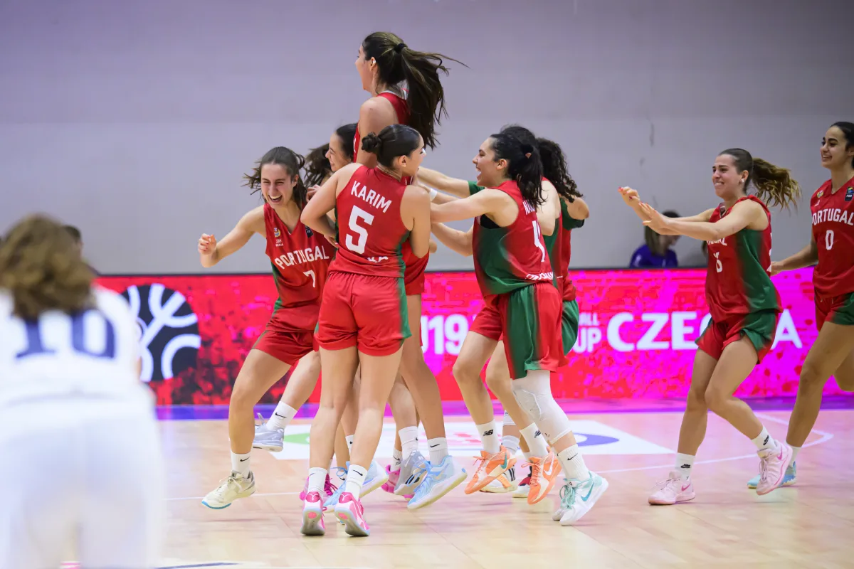 Equipa da Seleção Nacional Sub19 Feminina