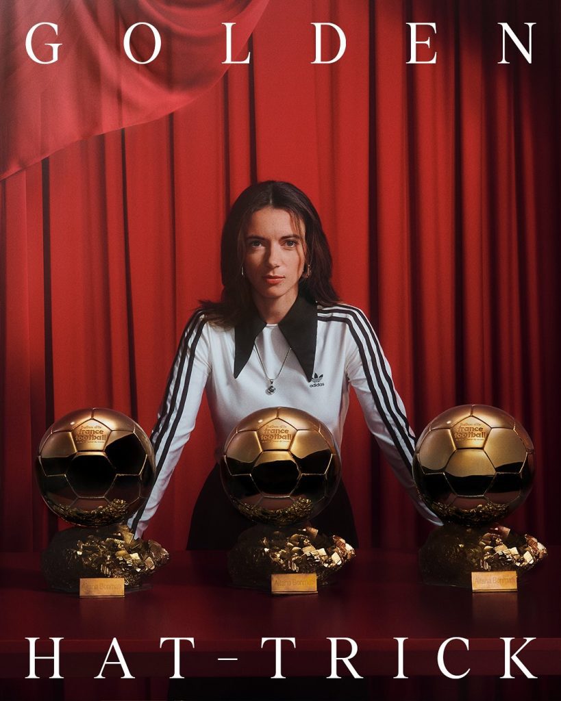 Aitana Bonmatí vence o Ballon d’Or pela terceira conquista consecutiva