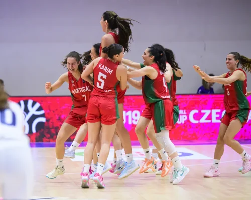 Equipa da Seleção Nacional Sub19 Feminina